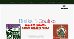 Desktop Screenshot of bielka-souliko.com